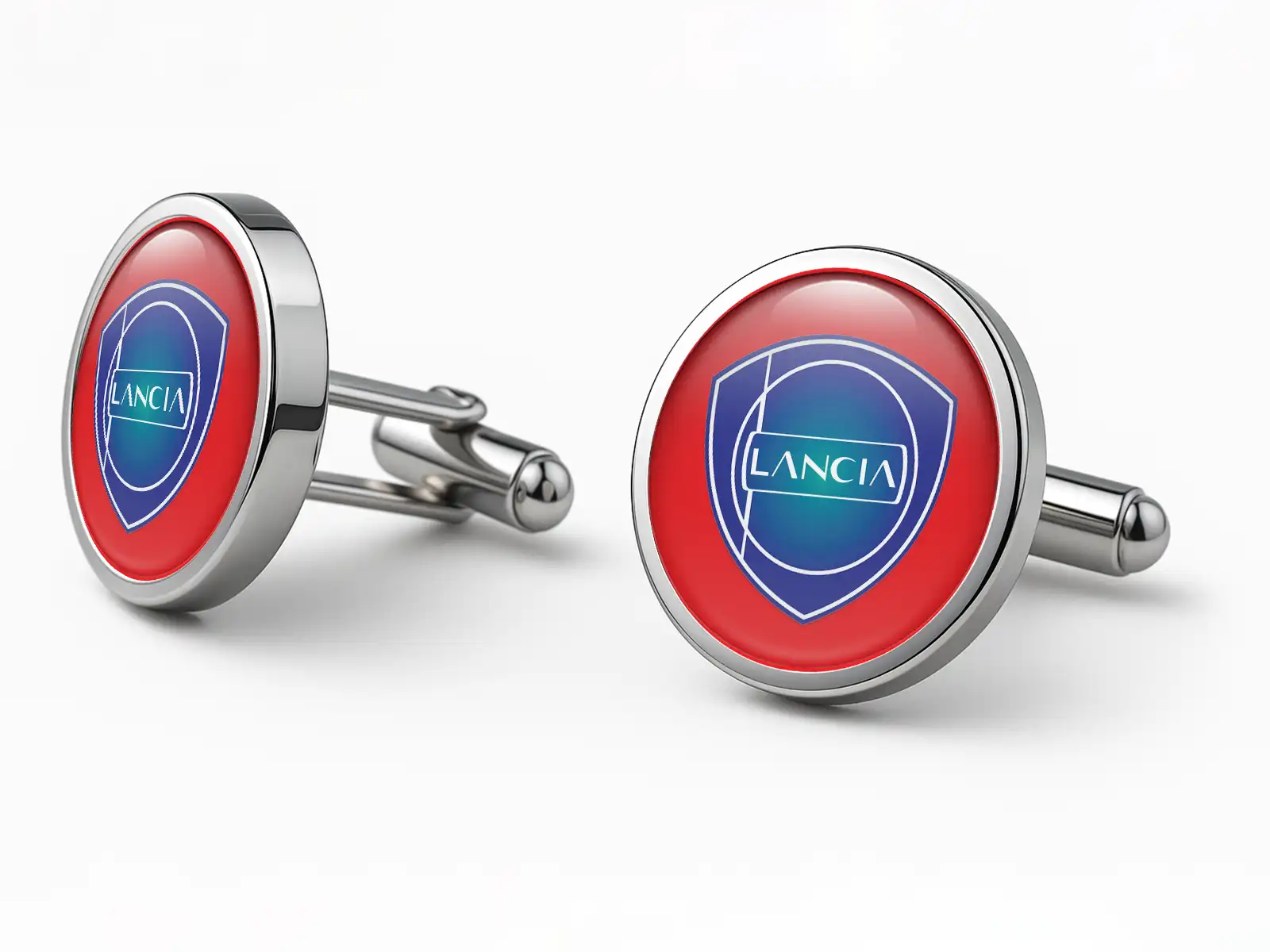 Lancia Gemelos Personalizados Hombre Lujo Set Regalo Pro